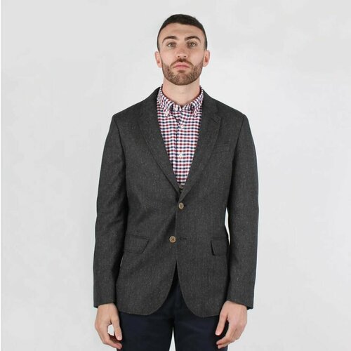 Пиджак GANT, размер 60, серый пиджак gant размер 60 хаки