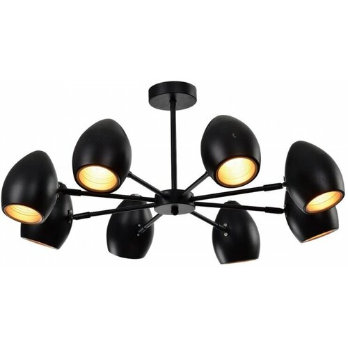 Потолочная люстра на штанге Imex MD.19972-8-S-BK