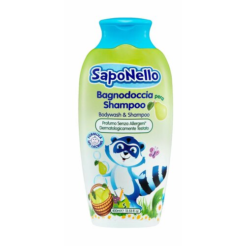 Saponello Bagnodoccia Pera Shampoo Средство для мытья тела и шампунь 1438₽