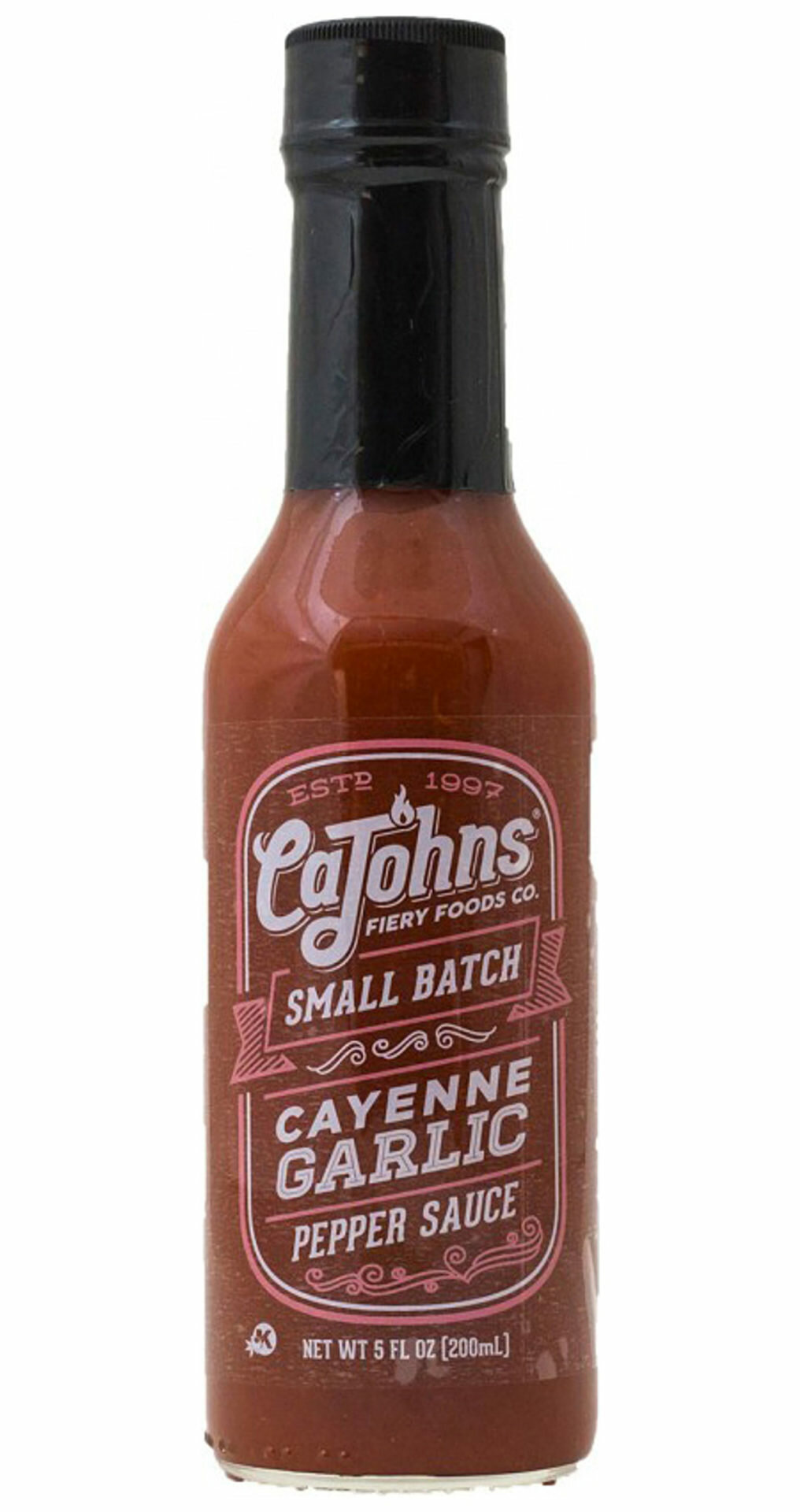 фото Острый соус CaJohn's Small Batch Cayenne Garlic Pepper Sauce
