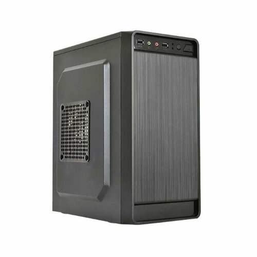 Корпус Exegate BAA-108 (mATX, без БП, 2*USB, аудио, черный) корпус matx exegate ba 201 ex284018rus черный бп