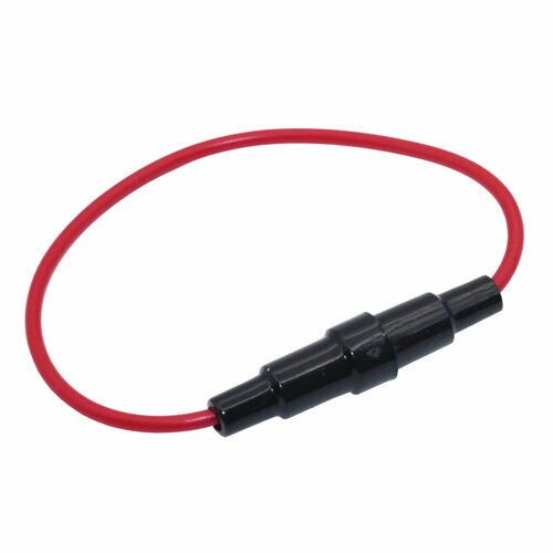 Держатель предохранителя 5х20 на проводе 10А 250В 1 шт корпус из пластика крепление байонетное S1058 345₽