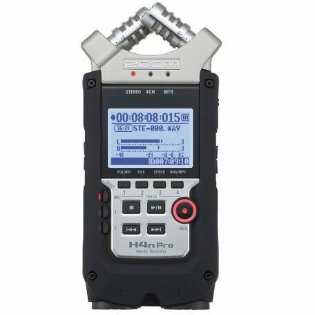 Zoom H4n Pro - Ручной рекордер-портастудия со стерео-микрофоном