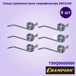 Спица (пружина) вала скарификатора GSC4840,5140 CHAMPION 6шт. TS0Q0000000