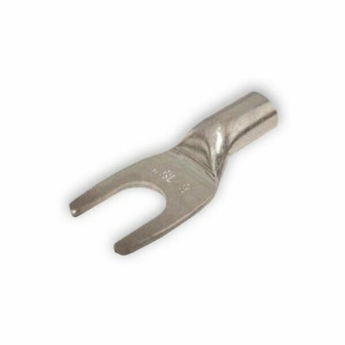 Наконечник медно луженый вилочный под болт М6 для кабеля сечением 4мм2 арт.13067 Weitkowitz (Германия)