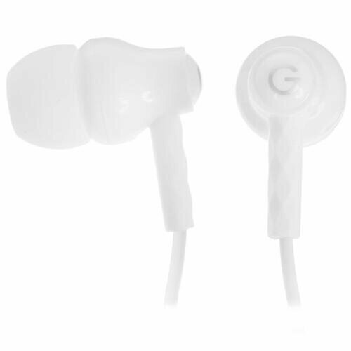 Проводные наушники Gal HM-001N белый 600₽