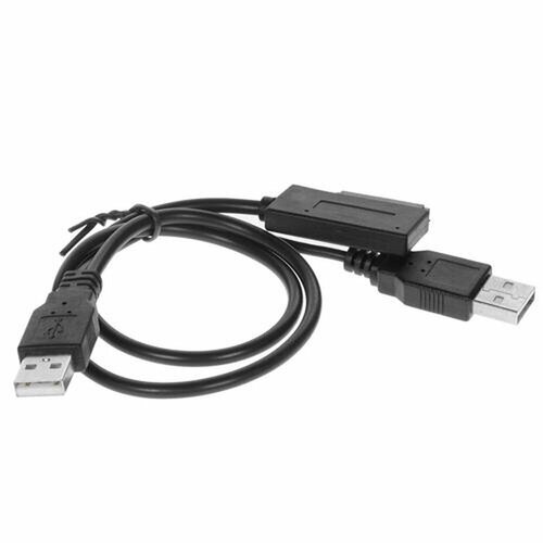 адаптер usb2 0 sata orient uhd 300sl slimline usb am usb доп питание для оптических приводов ноутбука Внешний адаптер для оптического привода ORIENT UHD-300SL