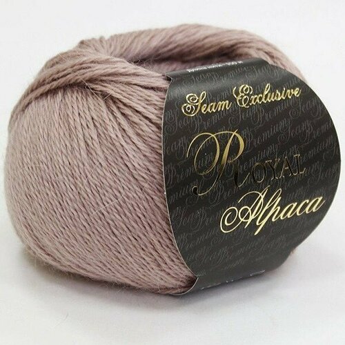 Пряжа Seam ROYAL ALPACA 08 какао с молоком (5 мотков) торт royal baker роял микадо 350 г