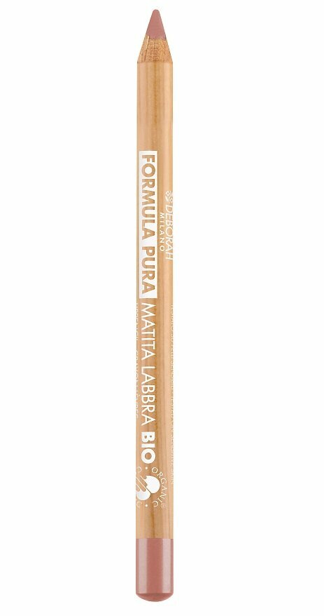 Карандаш для губ Deborah Milano Formula Pura Organic Lip Pencil, тон 01 Бежевый нюд, 1,2 г
