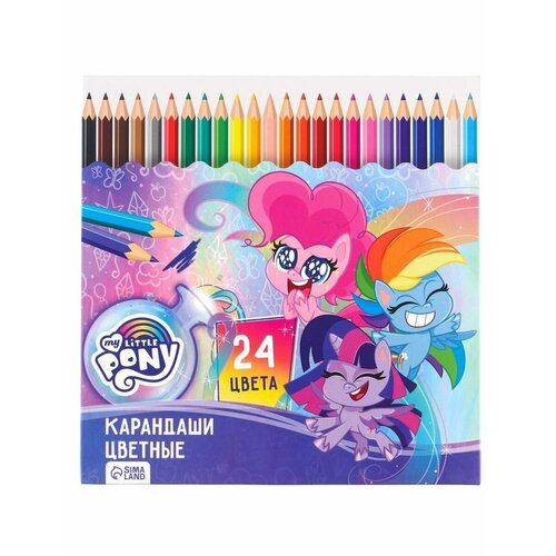 Карандаши цветные 24 цвета My Little P 367₽