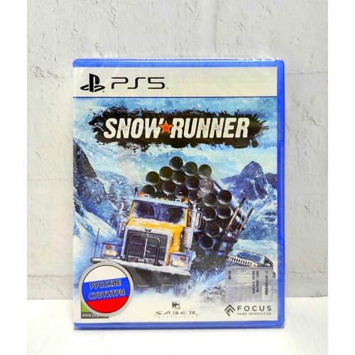 SnowRunner Русские Субтитры Видеоигра на диске PS5