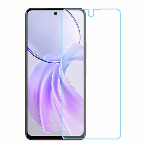 Vivo Y100i защитный экран из нано стекла 9H скрин Мобайл бесцветный, прозрачный