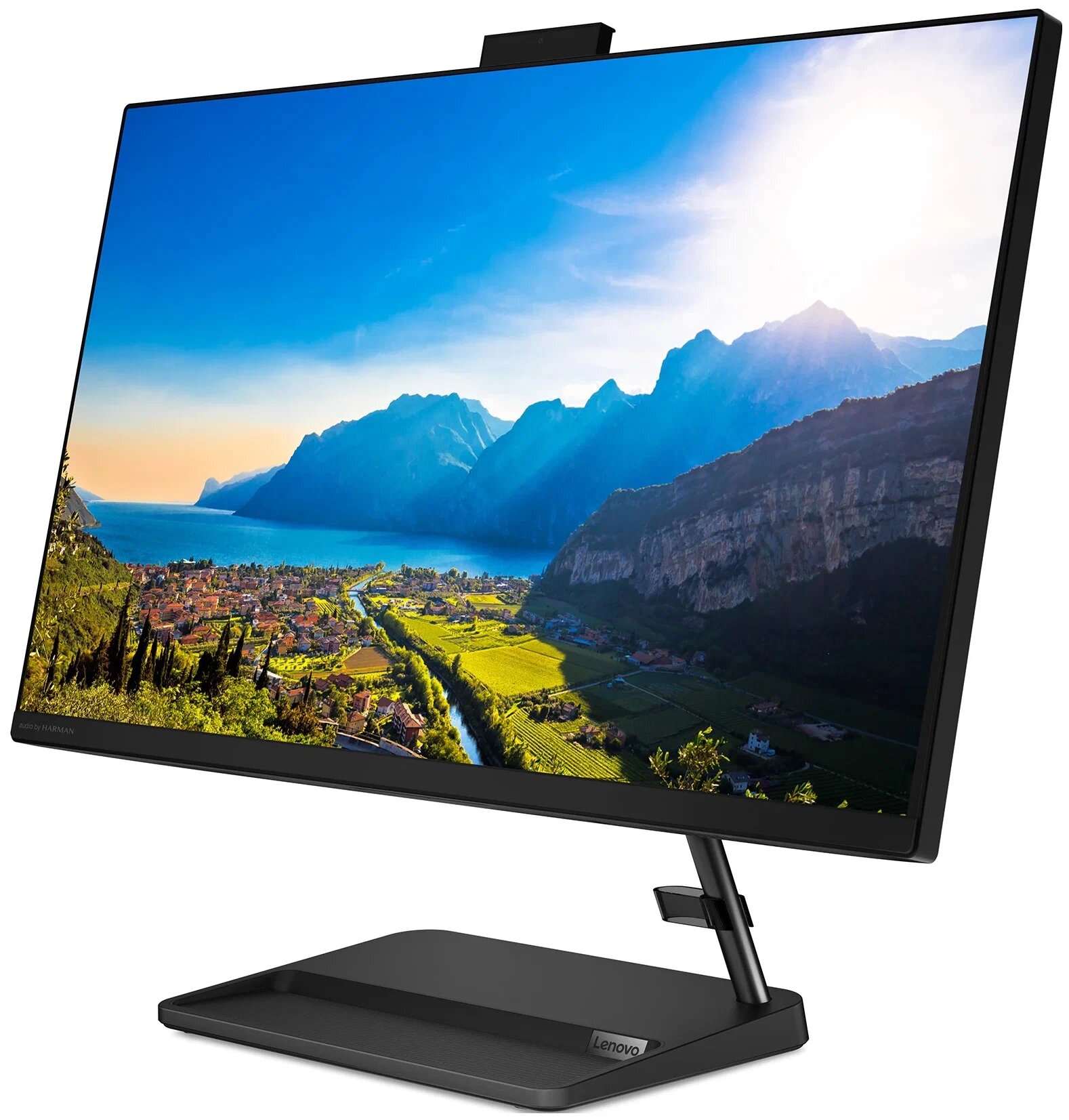 27" Моноблок Lenovo IdeaCentre AIO 3 27ITL6 F0FW002KRK, 1920x1080, Intel Core i3-1115G4 3 ГГц, RAM 8 ГБ, SSD 512 ГБ, Intel UHD Graphics, ОС не установлена, черный