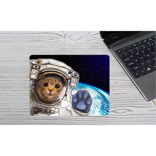 Коврик для мыши горизонтальный на День Космонавтики, 12 Апреля №7