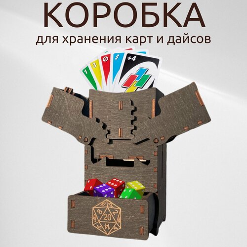 Deckbox, бокс для карт и дайсов. deck box mtg. ККИ TCG. MTG, Берсерк, Gwint, Hearthstone