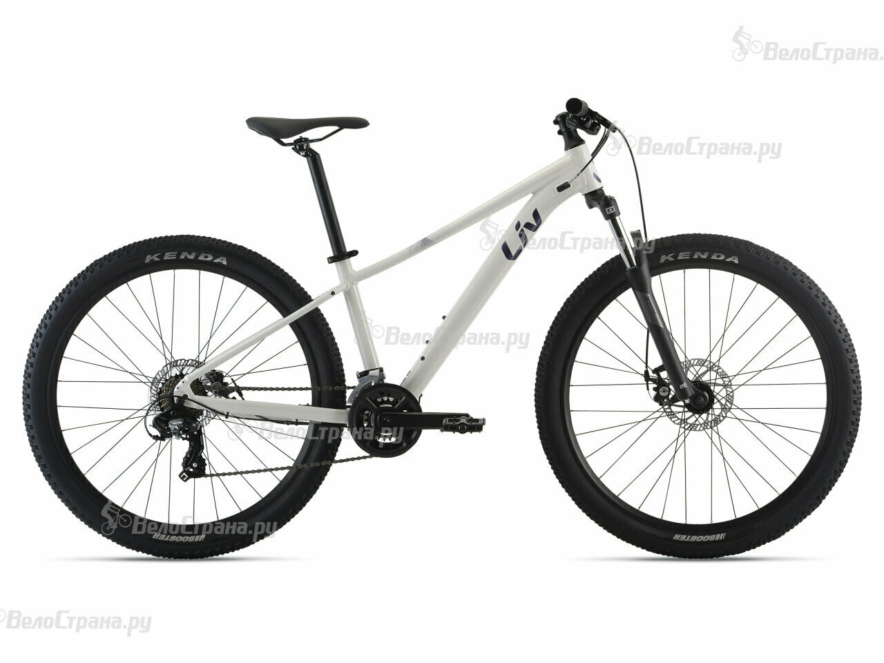 Женский велосипед Giant Tempt 5 27.5 (2022) 16" Белый (164-175 см)