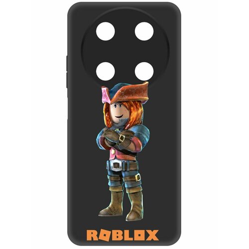 Чехол-накладка Krutoff Soft Case Roblox-Эзебель для ITEL RS4 черный чехол накладка krutoff soft case roblox эзебель для itel a60s черный