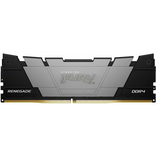 Модуль памяти Kingston 16GB DDR4 4600 FURY Renegade Black Non-ECC Unbuffered DIMM Kit 28gb 2RX8 19-26-26 15V 288-pin 1313000₽