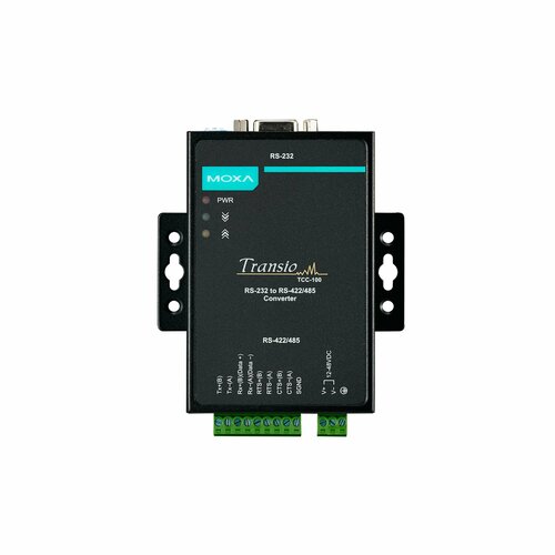 Преобразователь Moxa TCC-100-T 10 шт лот max490esa t sop 8 max490esa rs 422 rs 485 интерфейс ic низкая мощность поворот rate ограниченная фотография фотография интерфейса ic