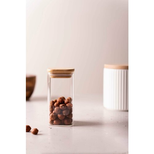 Банка для хранения сыпучих продуктов стеклянная 400мл 316₽