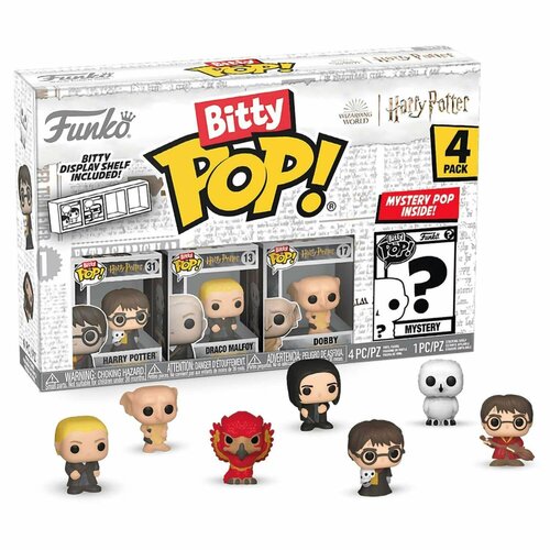 Фигурка Funko Bitty POP! Harry Potter S1 Harry 71315 фигурка funko bitty pop harry potter гарри поттер s1 harry draco dobby mystery 1 of 4 4pk 71315