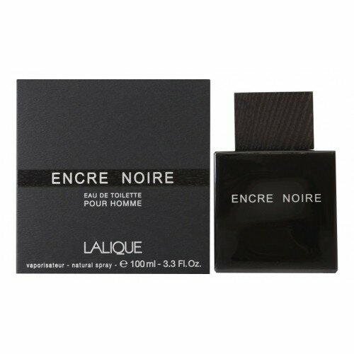 Lalique Encre Noire pour homme туалетная вода 100мл encre noire pour elle парфюмерная вода 100мл