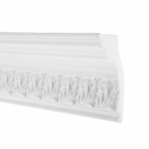 Плинтус для натяжных потолков полистирол Format 211529 белый 47х105х2000 мм 911₽
