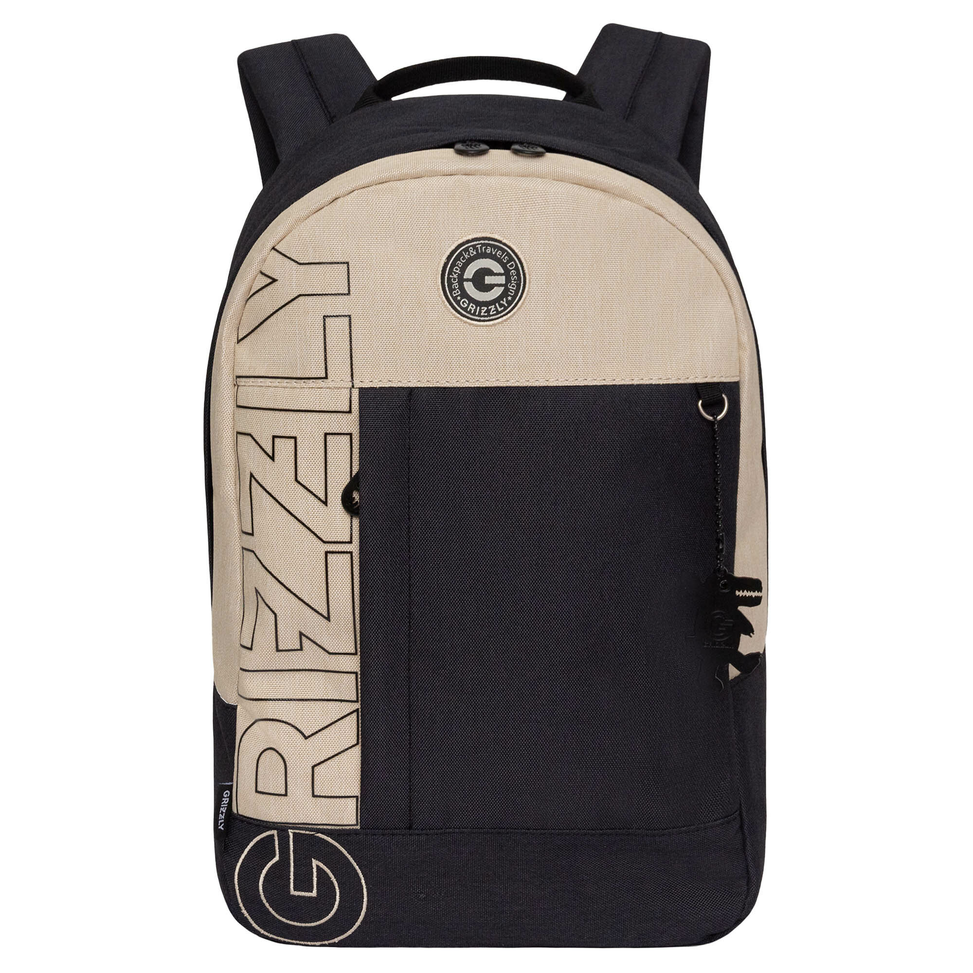 Стильный городской рюкзак GRIZZLY с отделением для ноутбука 13", женский RXL-427-2/2