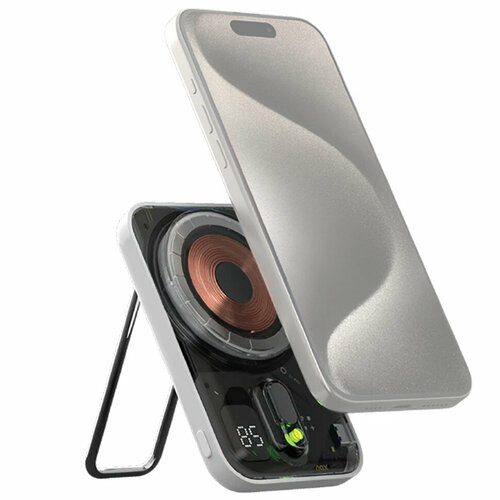 Внешний аккумулятор с беспроводной зарядкой Momax 1-Power Flow MagSafe 5000mAh 4990₽