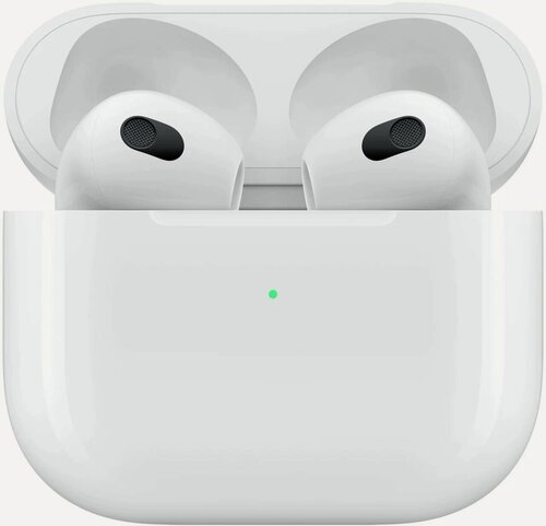Изображение товара Беспроводные наушники Apple AirPods 3 с зарядным футляром | MPNY3