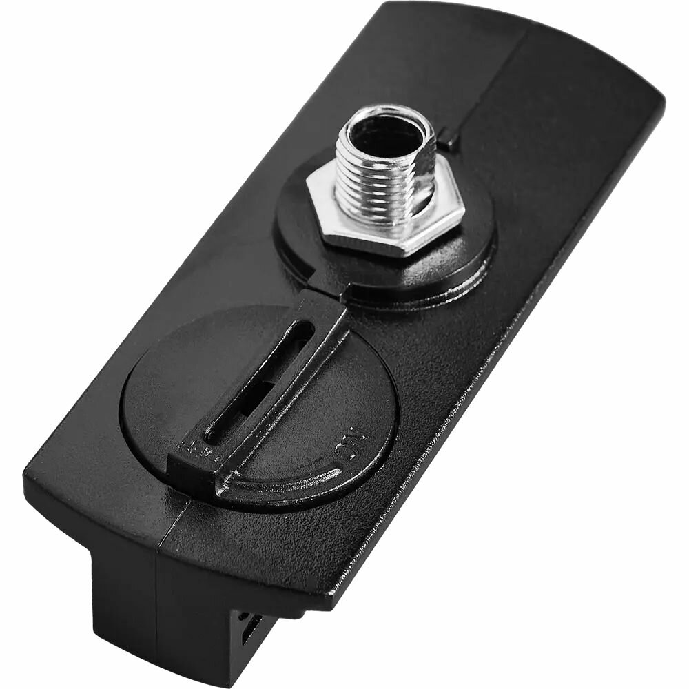 Адаптер для шинопровода цвет черный 8 см