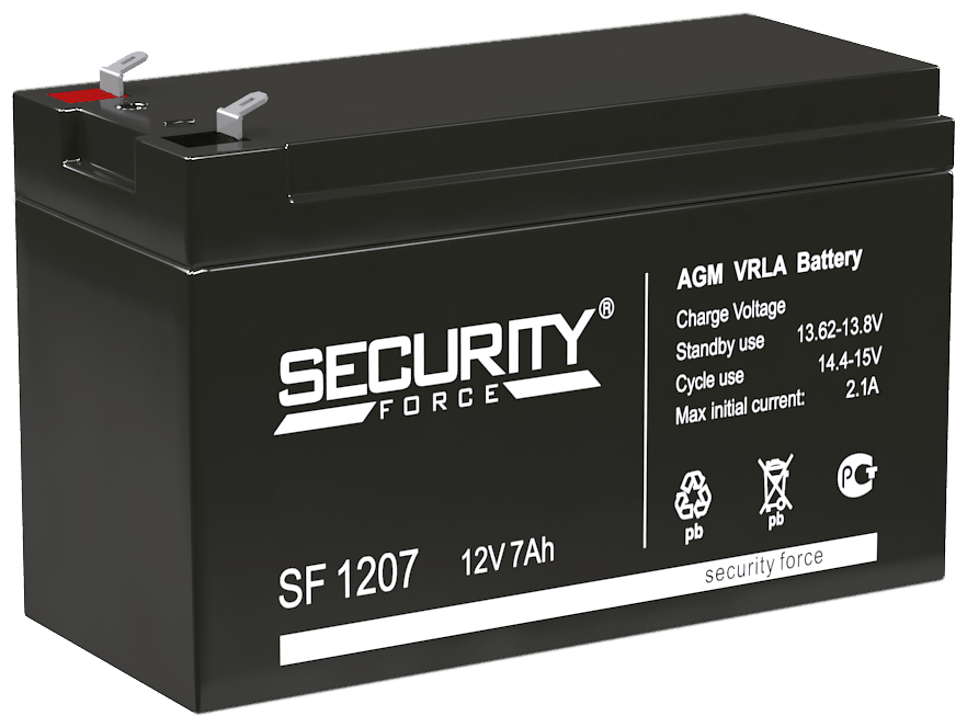 Аккумуляторная батарея Security Force SF-1207