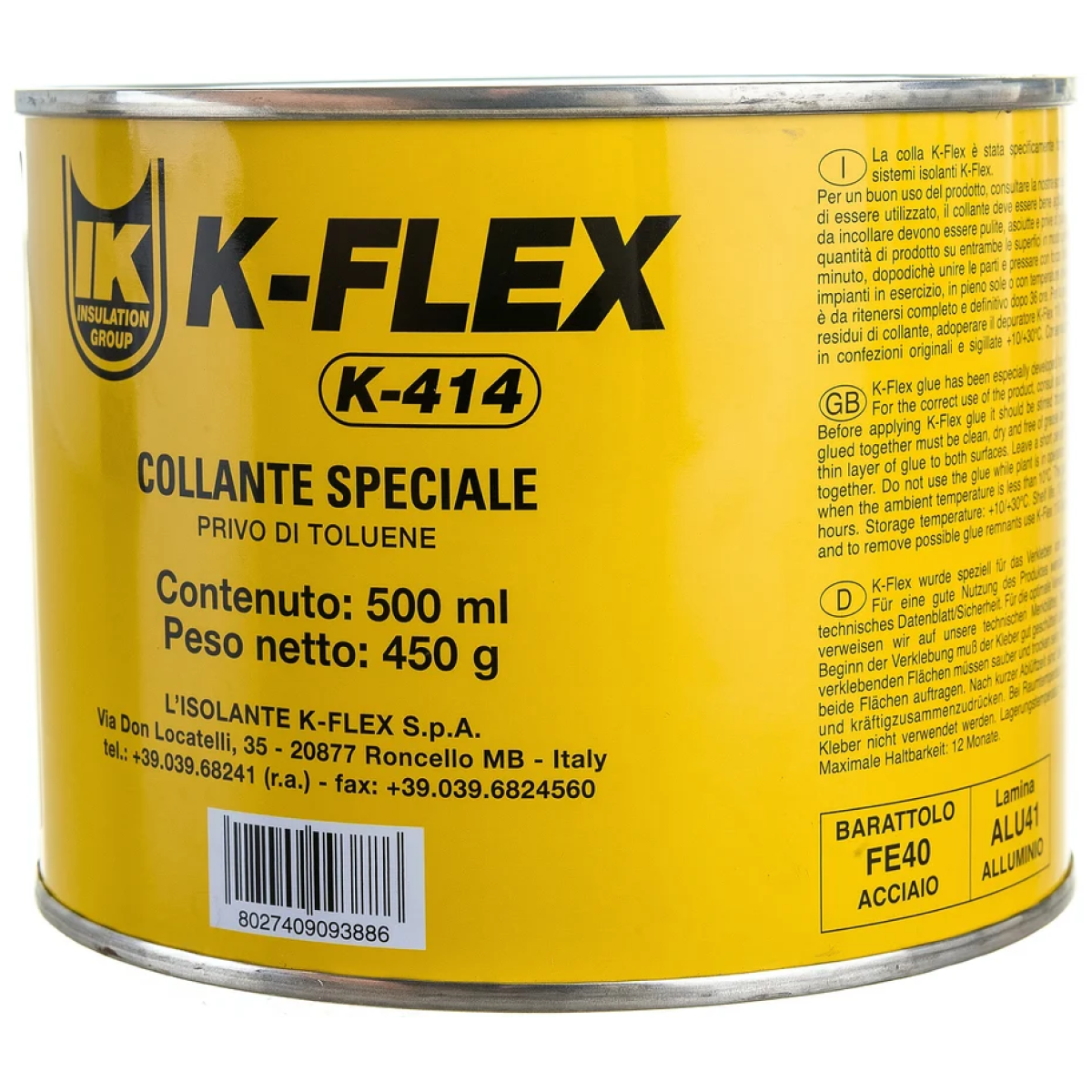 Клей K-FLEX K-414 - 05л.