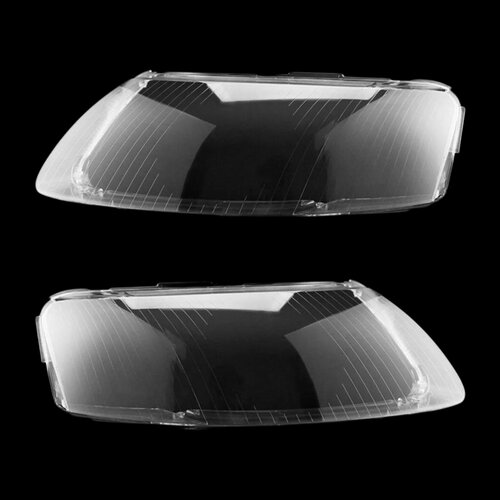 Стекла для фар Audi A6 C6 2004-2011 (комплект 2шт.)