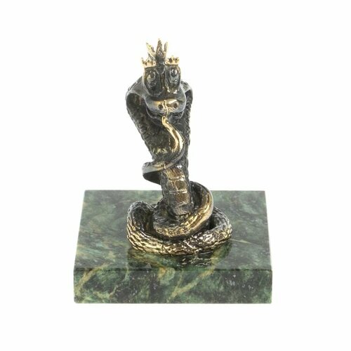 Бронзовая статуэтка Змея-царевна (Подарок на Год Змеи)