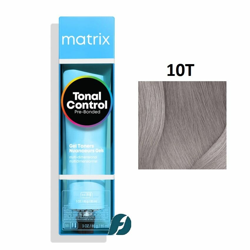 Matrix TONAL CONTROL 10T Крем-гелевая краска с кислым pH Очень-очень светлый блондин титановый, 90 мл