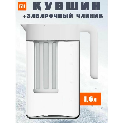 Кувшин для холодной воды Xiaomi Mijia MJLSH01PL Cold water bottle 16л белый 3158₽