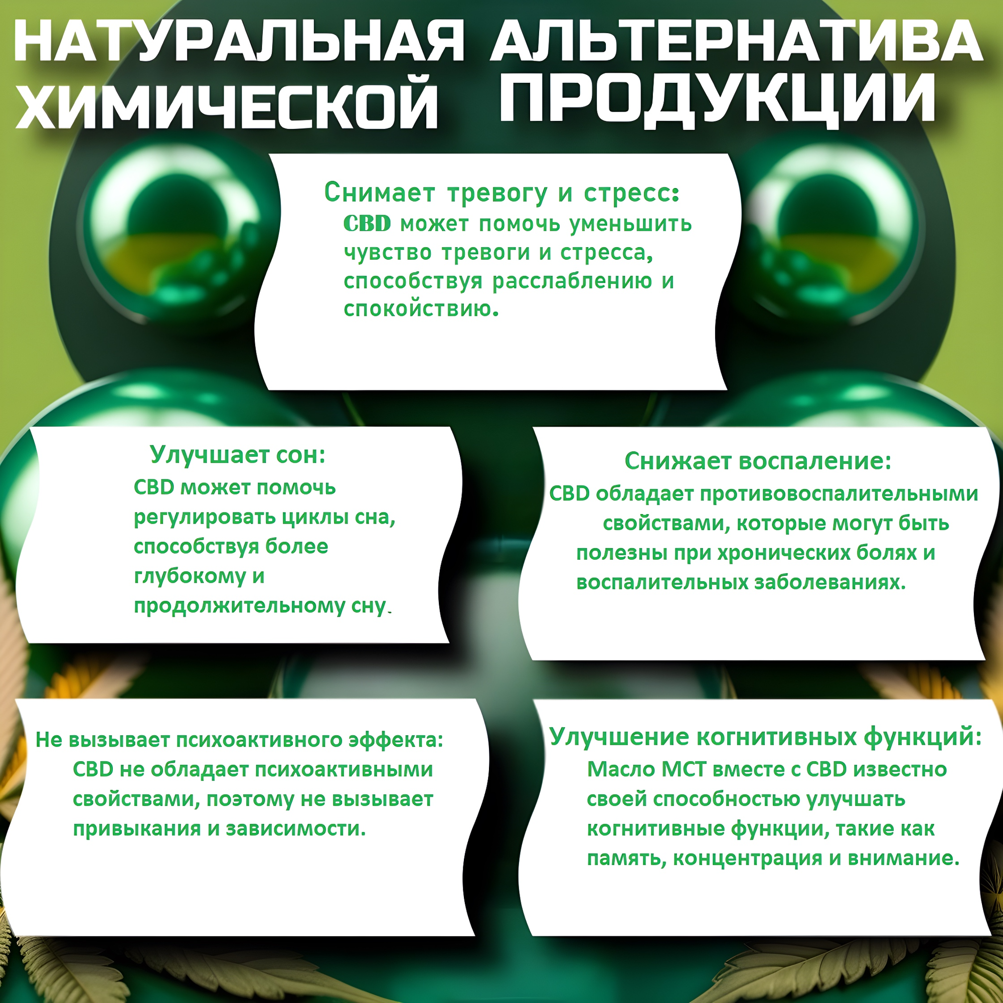Масло ItsCBD (CBD 30% c МСТ маслом), 3000 мг, 10 мл. Каннабидиол. — фото 1