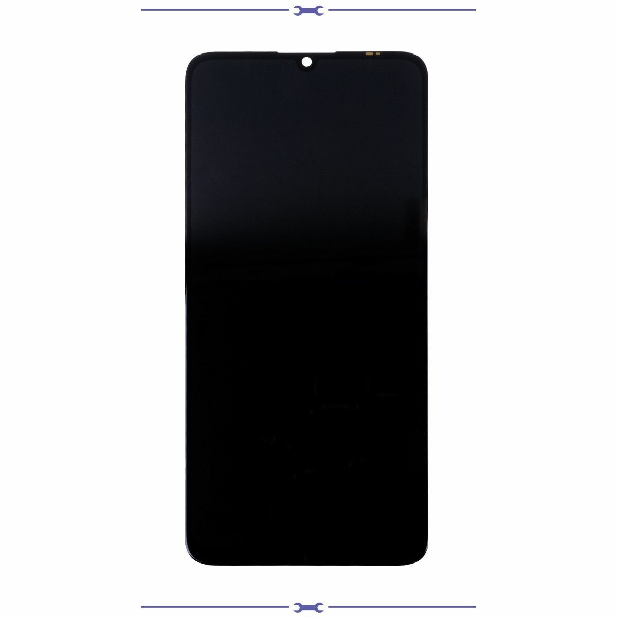 Дисплей для Wiko 10 в сборе с тачскрином Черный - Оптима — фото 1
