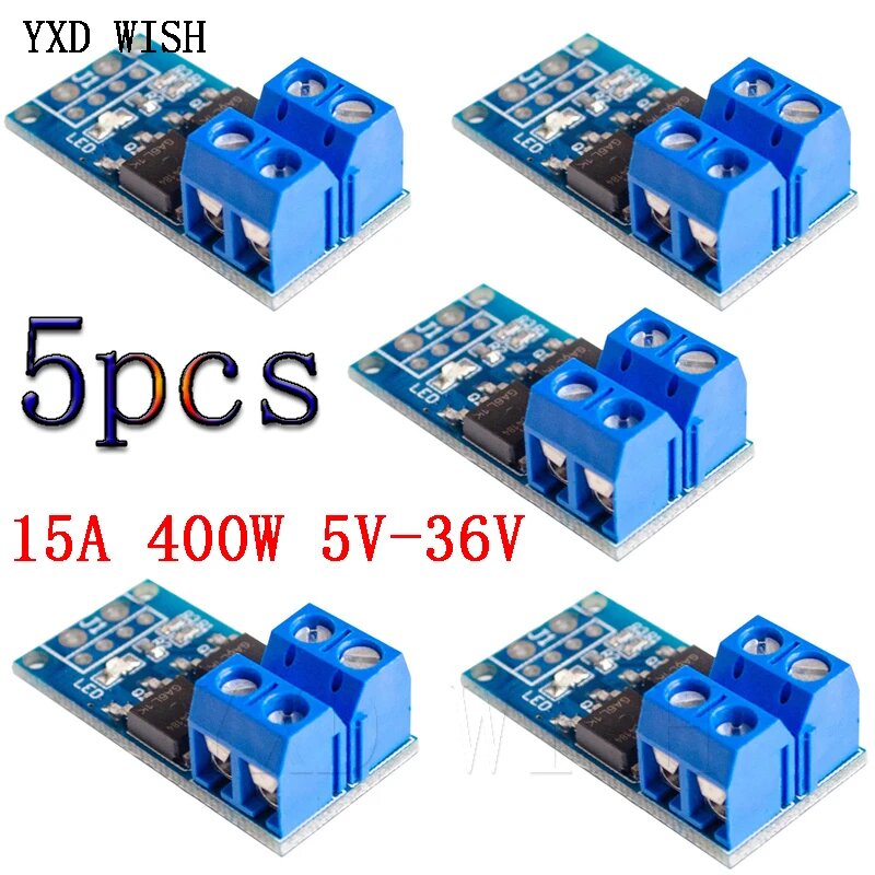 Мощный модуль управления двигателем PWM 400Вт для Arduino