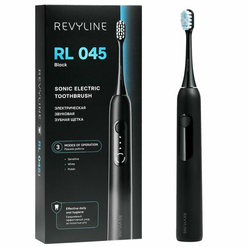 Электрическая зубная щетка Revyline RL 045 Black 3490₽
