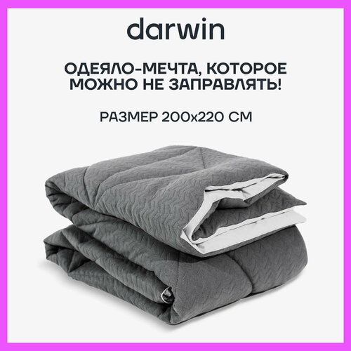 Одеяло Darwin Premium Duvet, для которого не нужен пододеяльник, 200x220 см
