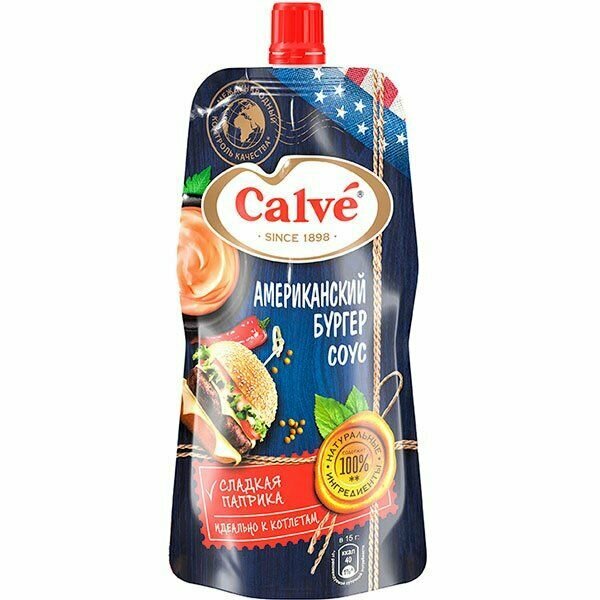 Calve Соус  Американский бургер  230 гр 