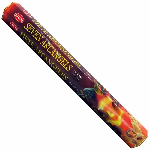 фото Hem incense sticks seven arcangels (благовония семь архангелов, хем), уп. 20 палочек.