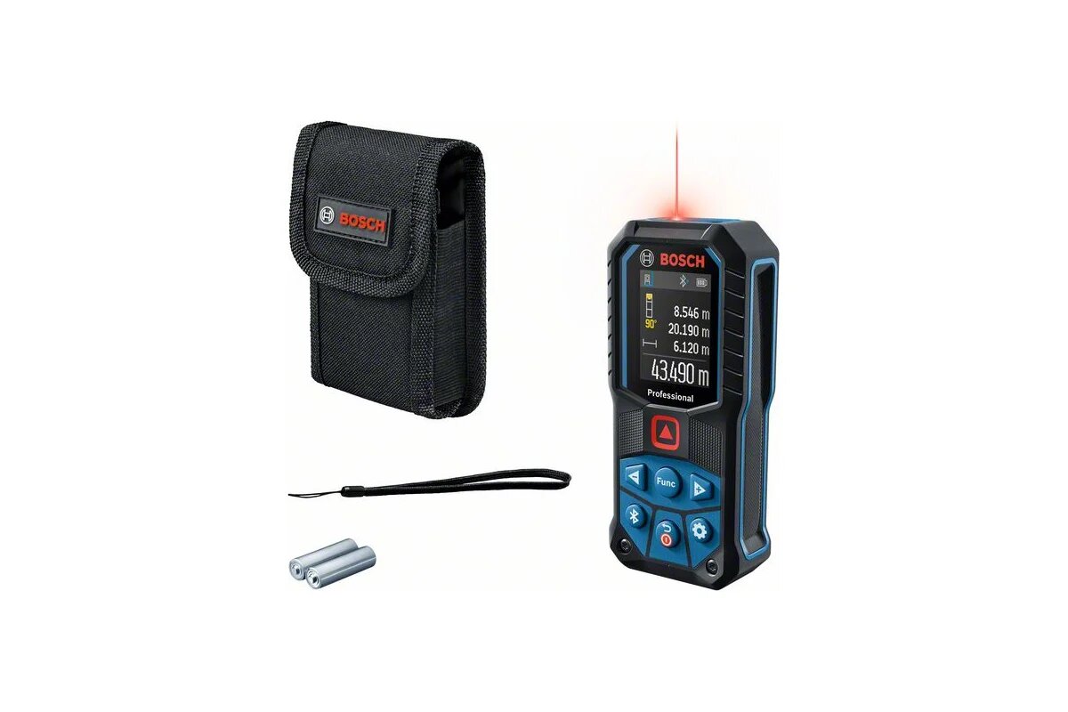 Лазерный дальномер BOSCH GLM 50-27C 0601072T00, батарейки, IP65 — фото 1