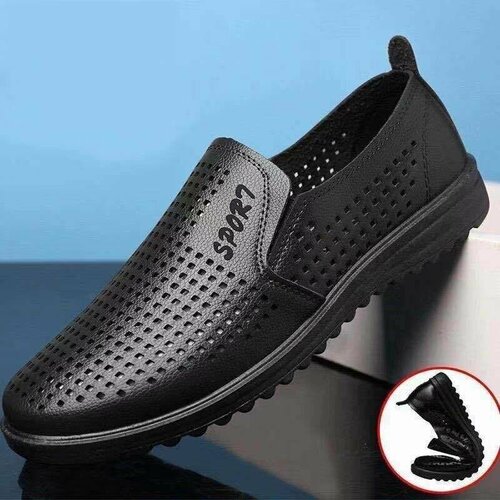 фото Мокасины moocie, размер длина стопы 27 см., black
