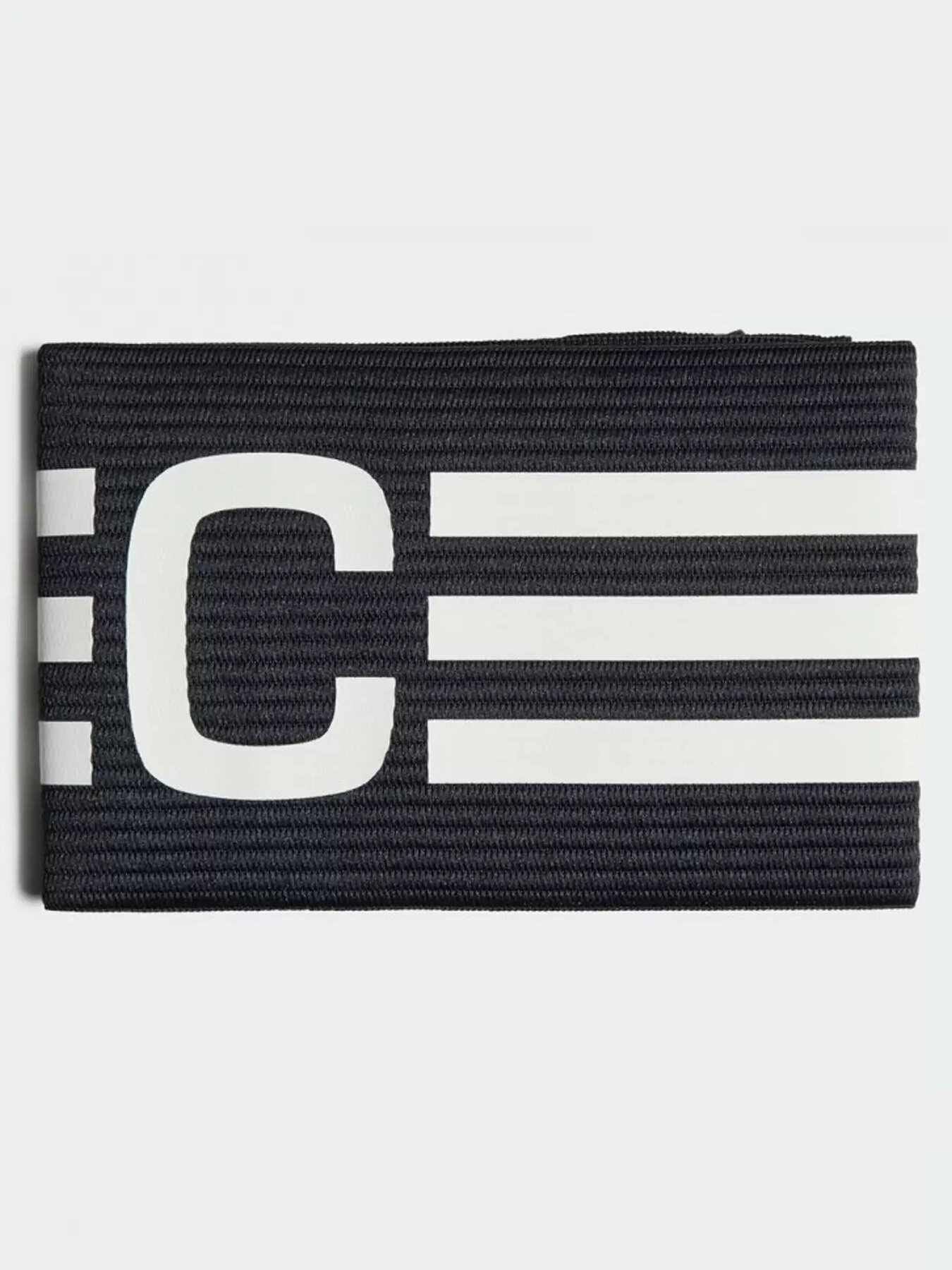 Повязка капитанская adidas Football Captain Armband, регулируемая застёжка, черная