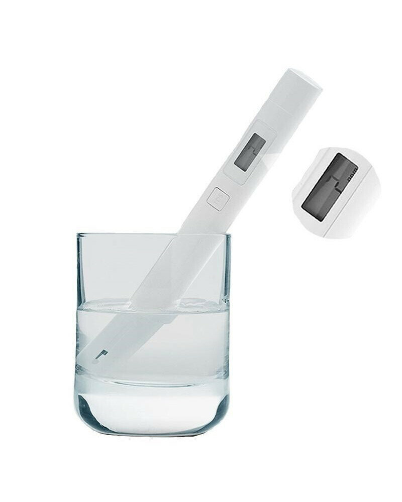 Изображение Тестер воды Xiaomi TDS Pen Water Quality Tester 0 - 9990 ppm (mg/L) белый