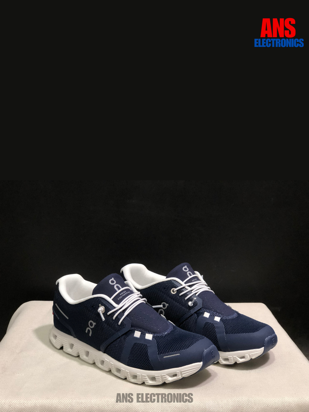 Кроссовки  On Cloud, полнота B (US)/ на среднюю стопу, размер 40, темно-синий — фото 1