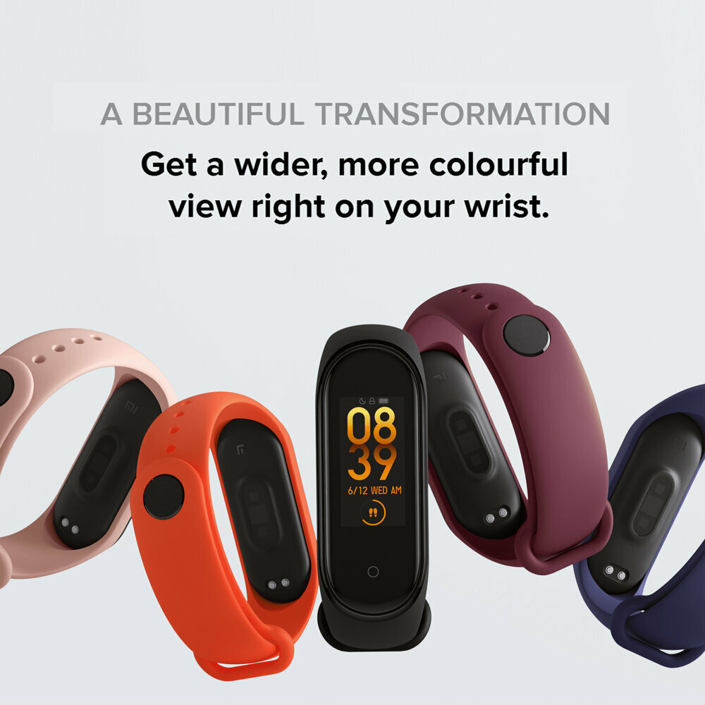 Картинки Фитнес-браслет Xiaomi Mi Band 4, глобальная версия